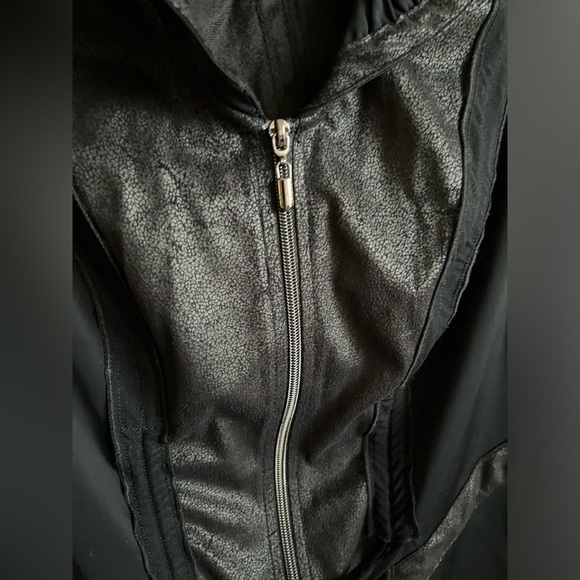 CRISCA Black Zip-up Jacket Dress - Picture 2 of 16